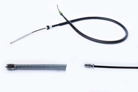 RENAULT Трос ручного тормоза задн. прав. ABS Clio 98- asam 73878