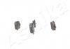 Передні тормозні (гальмівні) колодки ashika 50-00-0031