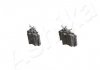 Задні тормозні (гальмівні) колодки ashika 51-00-00018