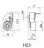 Натяжник паска ГРМ Hyunday Tucson/Santa Fe 2.0CRDI 06- ashika 450H023