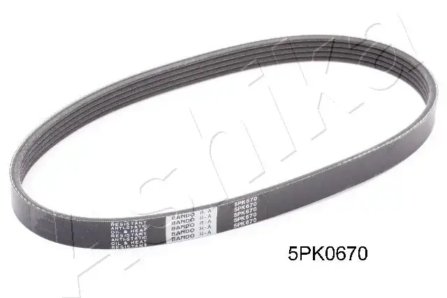 Пасок поліклиновий 5PK673 ashika 112-5PK670