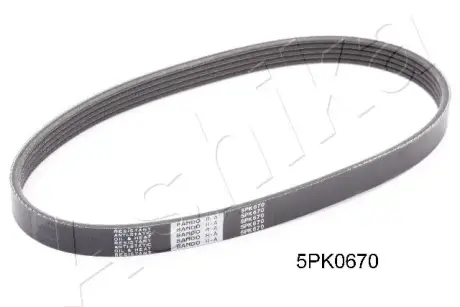 Пасок поліклиновий 5PK673 ashika 112-5PK670