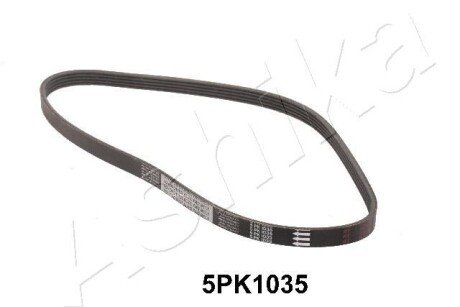 Ремінь поліклиновий ashika 1125PK1035