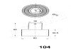 Ролик модуля натягувача ременя ashika 45-01-104