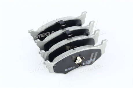 Задні тормозні (гальмівні) колодки ashika 5100016