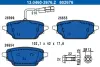 Комплект гальмівних колодок задн, MERCEDES CITAN TOURER (W420), CITAN/MINIVAN (W420), T (MPV) 1.3/1.5D 09.21- ATE 13046026762 (фото 1)