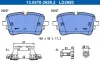 Тормозні (гальмівні) колодки ATE 13047026502 (фото 1)