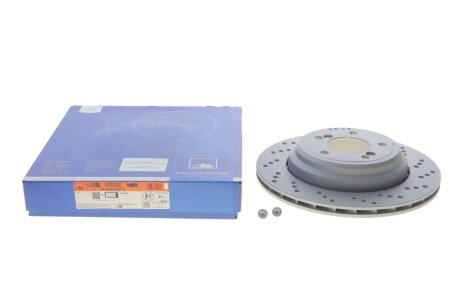 Гальмівний диск складається з двох частин ate 24012002222