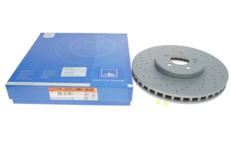 Гальмівний диск двосекційний ate 24013601342
