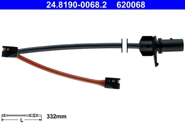 Датчик зносу,гальм.колодки ATE 24.8190-0068.2
