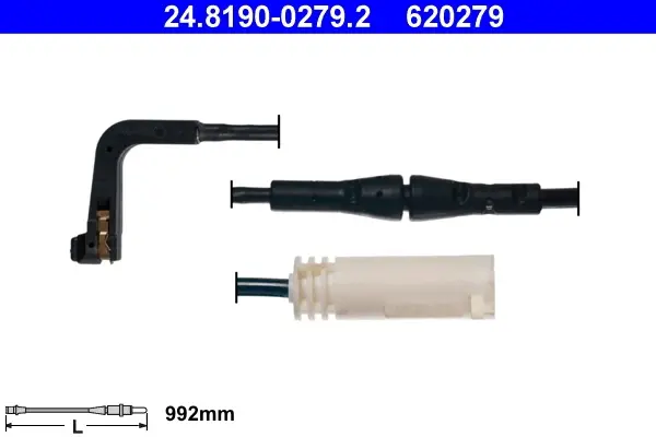 Датчик зносу,гальм.колодки ATE 24.8190-0279.2