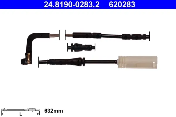 Датчик зносу,гальм.колодки ATE 24.8190-0283.2