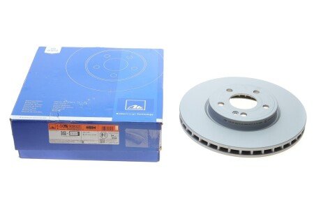 Вентилируемый тормозной диск ate 24012803271