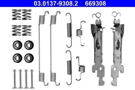 Гальмiвнi аксесуари ate 03.0137-9308.2 на Smart Crossblade