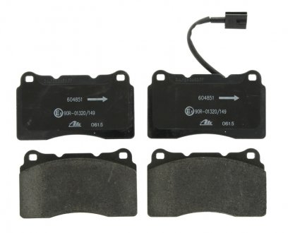 Тормозные колодки ate 13046048512 на Ниссан Almera н16
