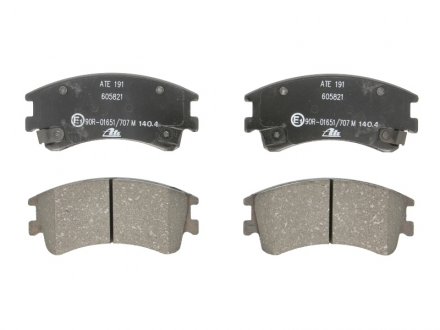 Передні тормозні (гальмівні) колодки ate 13046058212 на Мазда 6 gg