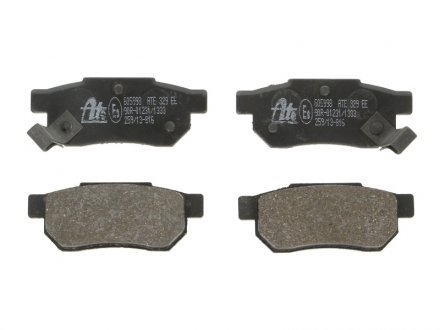 Задние тормозные колодки ate 13046059982 на Хонда Прелюд