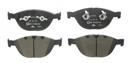 Тормозні (гальмівні) колодки ate 13046071702 на Бмв Х5 е53