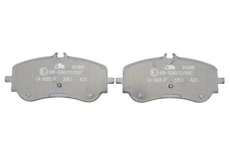 Колодки ручного (стоячого) гальма ate 13046038802