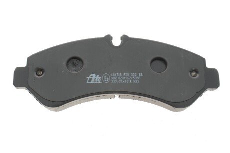 Колодки ручного (стоячого) гальма ate 13046047082