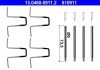 Комплект монтажный тормозных колодок ate 13.0460-0911.2