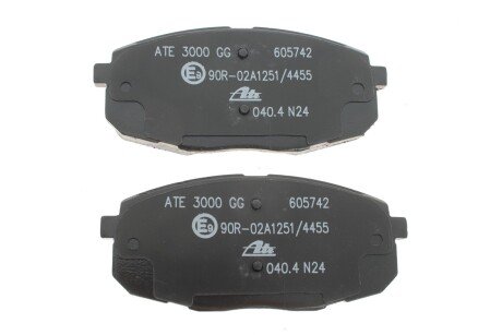 Передні тормозні (гальмівні) колодки ate 13046057422