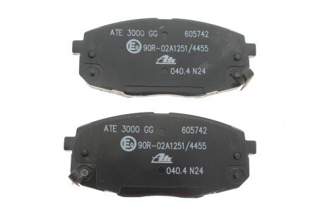 Передні тормозні (гальмівні) колодки ate 13046057422