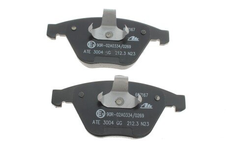 Передние тормозные колодки ate 13046071672