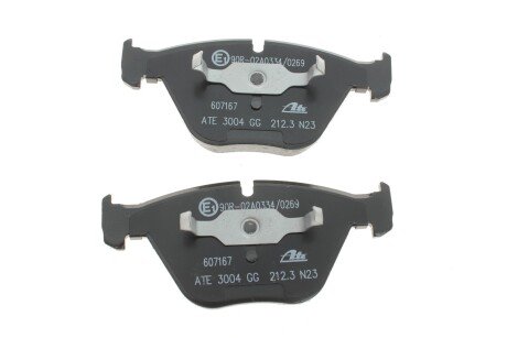 Передние тормозные колодки ate 13046071672