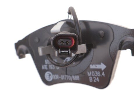 Передні тормозні (гальмівні) колодки ate 13046072362