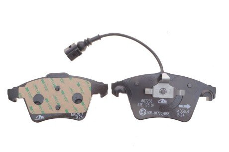 Передні тормозні (гальмівні) колодки ate 13046072362