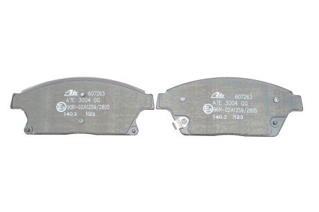 Передні тормозні (гальмівні) колодки ate 13046072632
