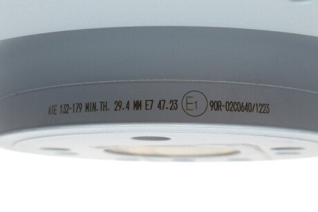 Передний тормозной диск ate 24013201791