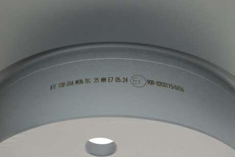 Тормозной диск ate 24012803161