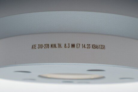 Тормозной диск ate 24031002781