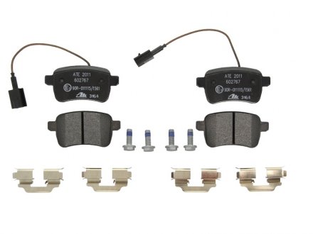 Тормозные колодки ate 13046027672 на Хендай Элантра hd