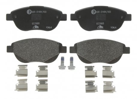 Передние тормозные колодки ate 13046039662 на Ситроен С3