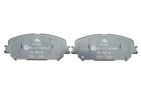 Тормозные колодки ate 13046056882