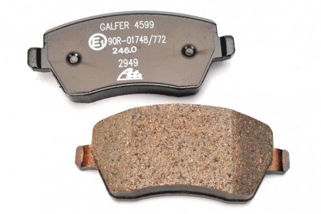 Тормозні (гальмівні) колодки ate 13046057002