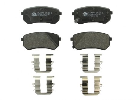 Задние тормозные колодки ate 13046057752 на Киа Пиканто