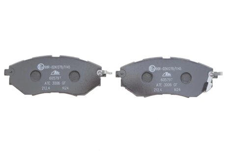 Тормозні (гальмівні) колодки ate 13046057972