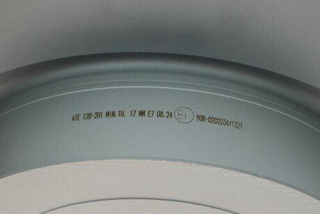 Вентильований гальмівний диск ate 24012002011