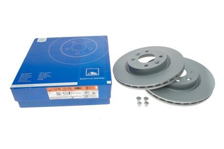 Вентильований гальмівний диск ate 24012101061