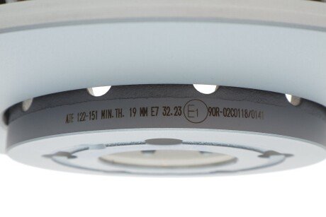 Вентилируемый тормозной диск ate 24012201511