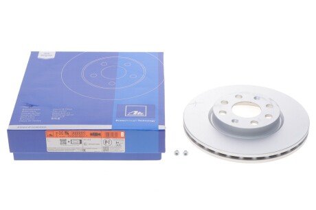 Вентилируемый тормозной диск ate 24012202311