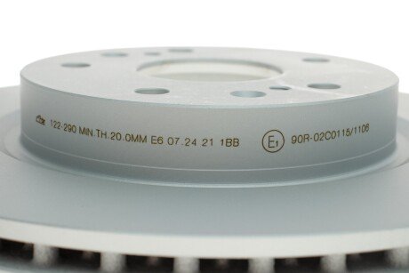 Вентилируемый тормозной диск ate 24012202901