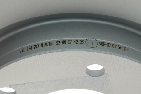 Вентилируемый тормозной диск ate 24012402471