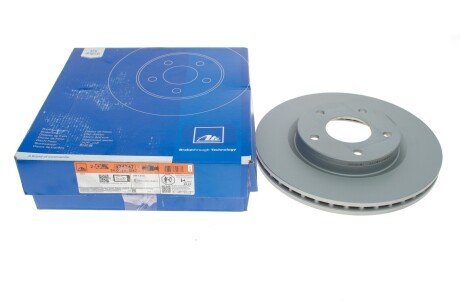 Вентилируемый тормозной диск ate 24012402471