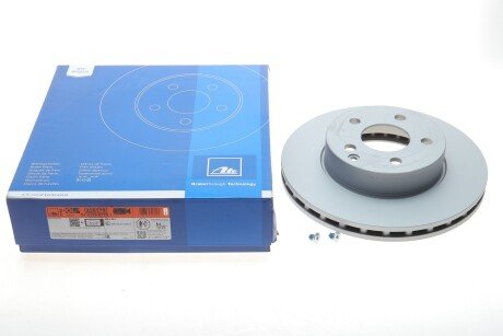 Вентилируемый тормозной диск ate 24012501791