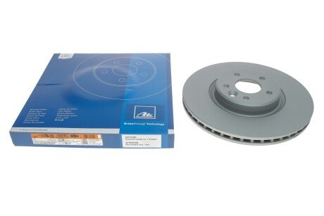 Вентилируемый тормозной диск ate 24012501971